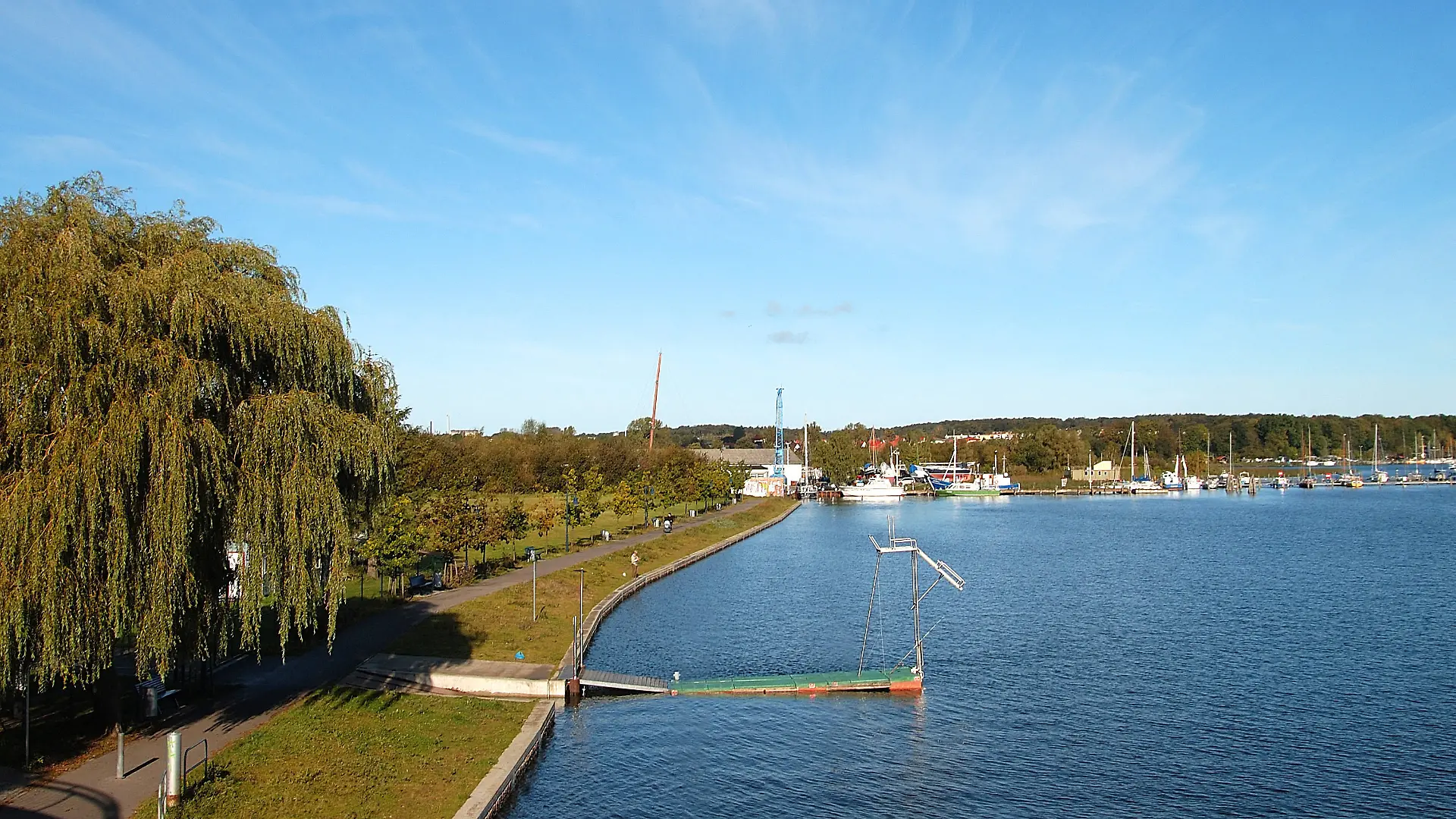 Die beiden Männer starben im Hafen von Wolgast.