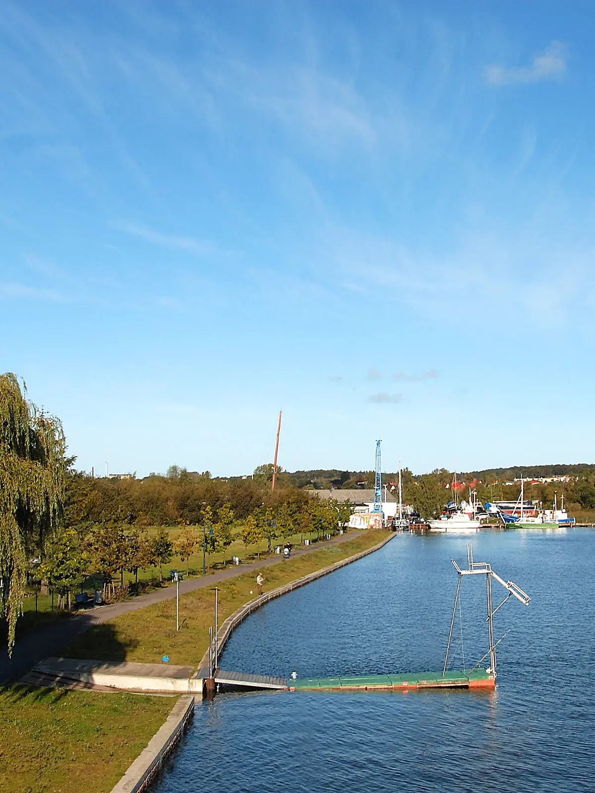 Die beiden Männer starben im Hafen von Wolgast.