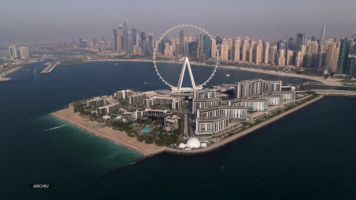 Das größte Riesenrad der Welt in Dubai