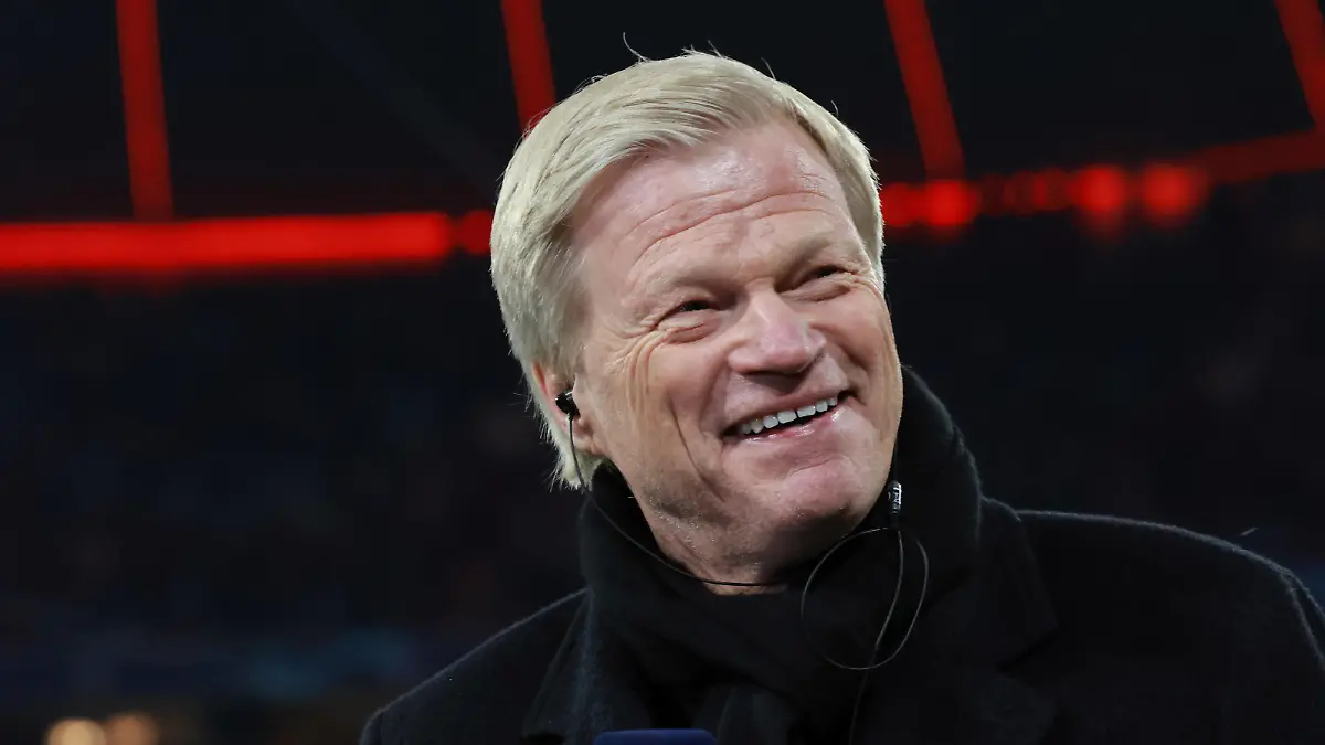 Vorstands-Vorsitzender Oliver Kahn FCB ist gut gelaunt, Portraet, Portrait, Fussball / UEFA Champions League / FC Bayern Muenchen - Paris Saint-Germain / Allianz Arena / 08.03.2023 / FOTO: Mladen Lackovic / LakoPress *** Chairman of the Board Oliver Kahn FCB is in a good mood, portrait, portrait, football UEFA Champions League FC Bayern Muenchen Paris Saint Germain Allianz Arena 08 03 2023 PHOTO Mladen Lackovic LakoPress