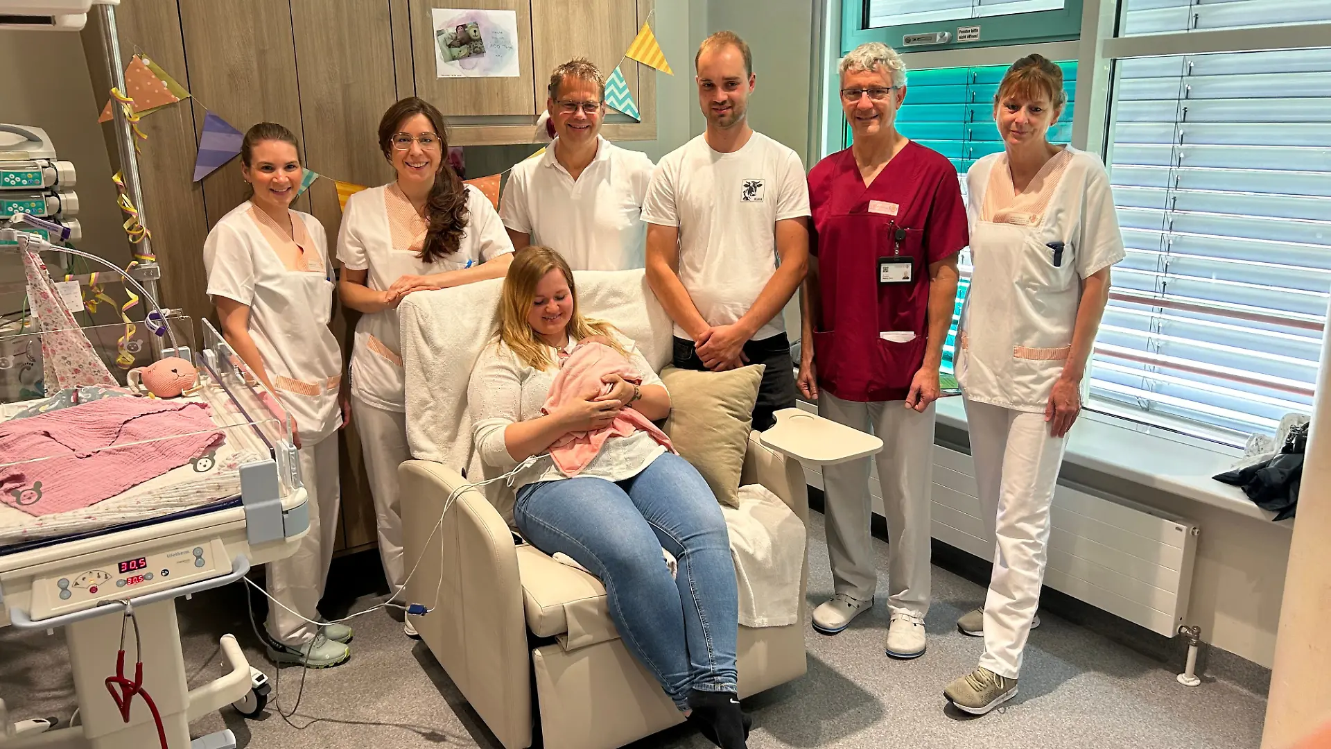 Frühgeborenes Mädchen mit 265 Gramm in Passau zur Welt gekommen
