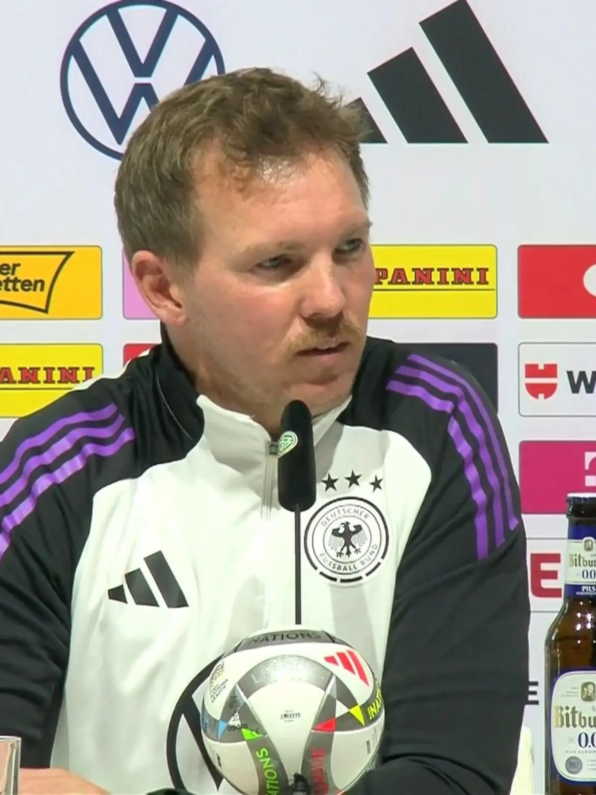 Bild zu: "Kein Raum für Wiederholung: Nagelsmann zeigt Rüdiger die Grenzen auf"