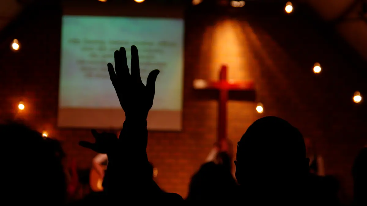 Praise event in a local Church