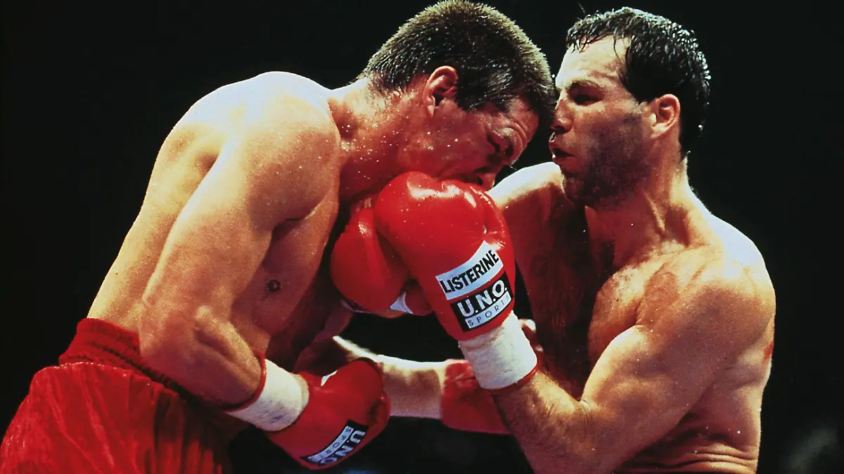 Graciano Rocchigiani und Henry Maske, Boxen, 1995
