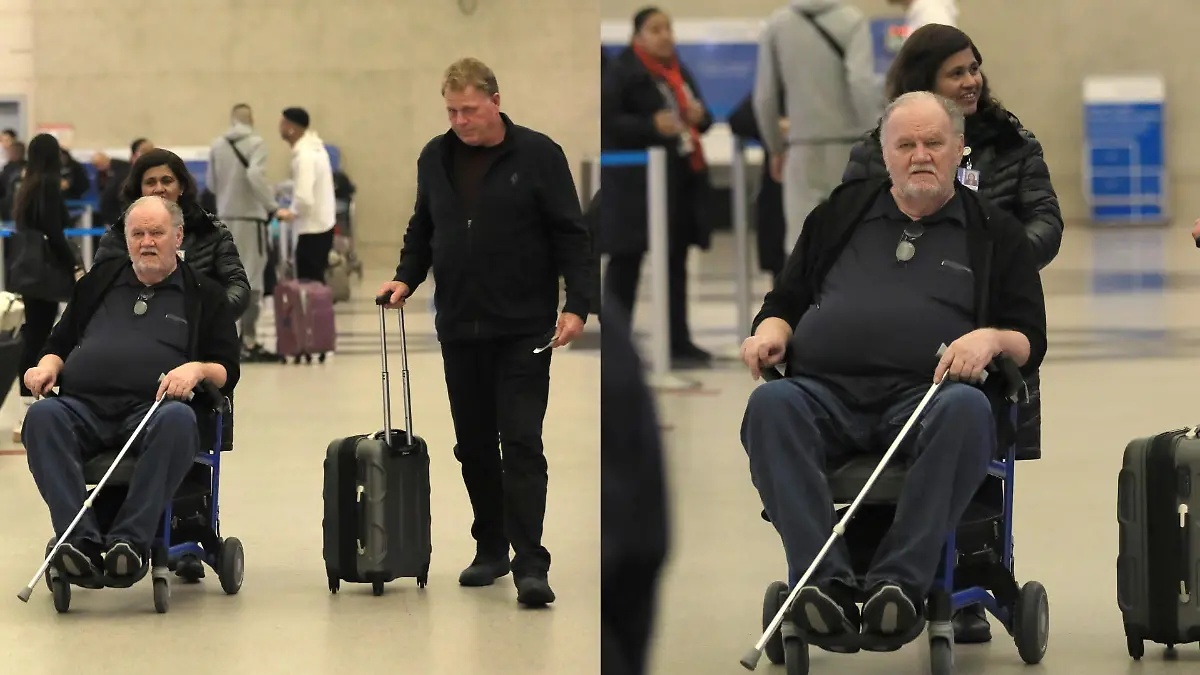 Thomas Markle im Rollstuhl