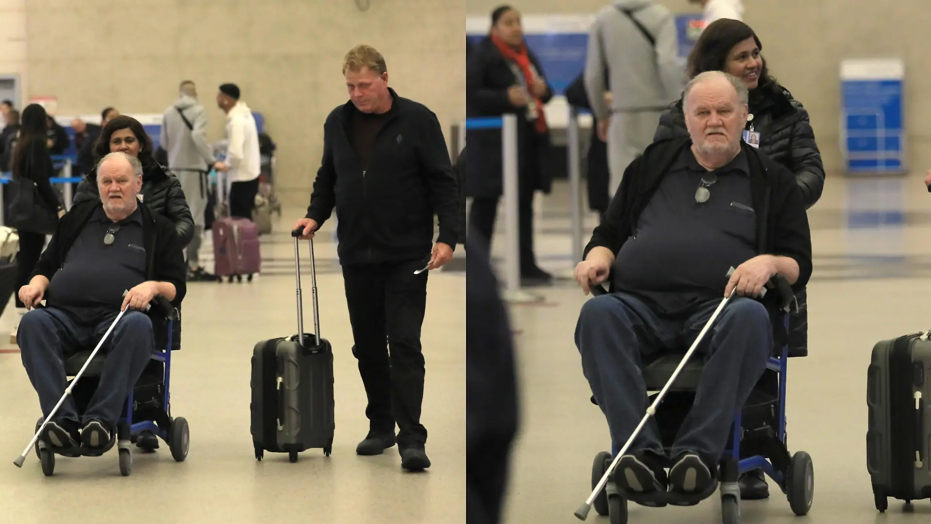 Thomas Markle im Rollstuhl