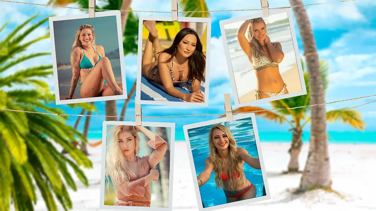 Die Kandidatinnen der 2. Staffel von "Paradise Hotel"