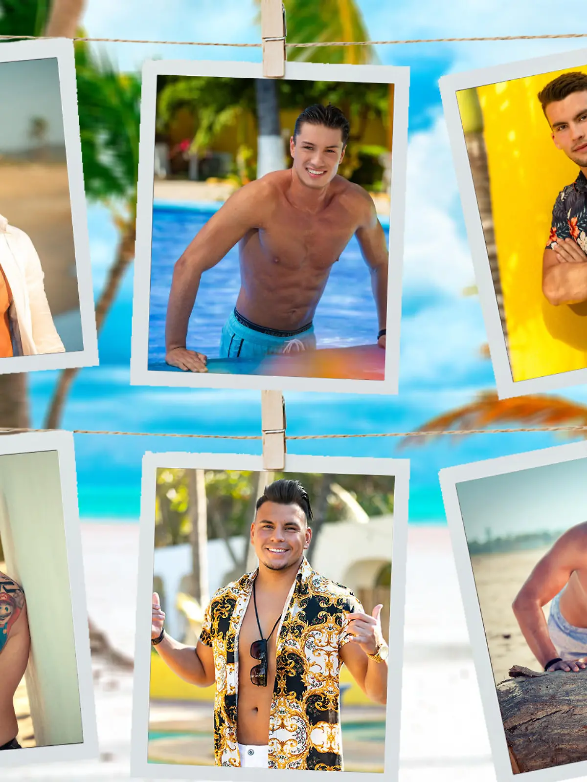 Die Kandidaten der 2. Staffel von "Paradise Hotel"