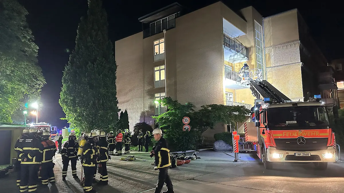 Bei dem Feuer im Marienkrankenhaus sind drei Menschen ums Leben gekommen.