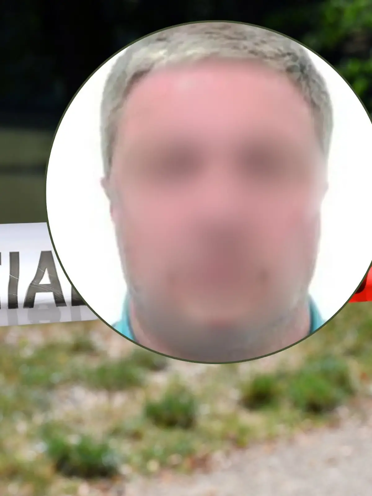 Ein Foto von einem Tatort (Symbolbild) und ein Bild von Igor.T. 