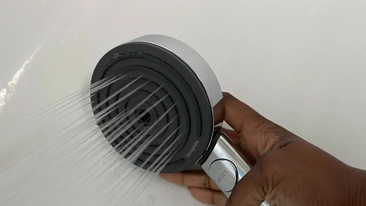 Mit drei Duschmodi deckt der hansgrohe alle wichtigen Einstellungen ab.