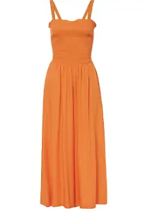 Jumpsuit in Aperol-Orange