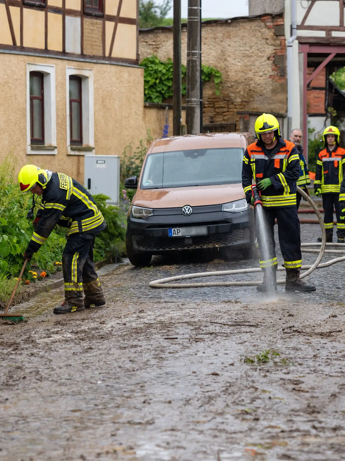 Unwetter in Thüringen
