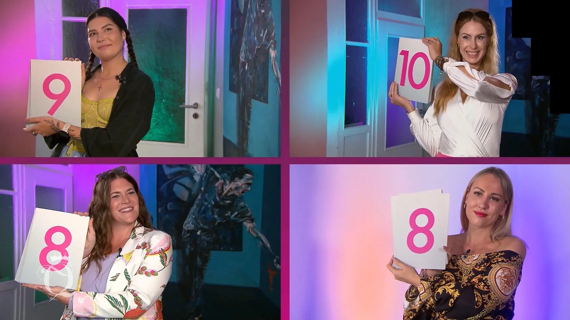 Wie viele Punkte bekommt Daniela für ihren Look? "Bisschen Flower Power"