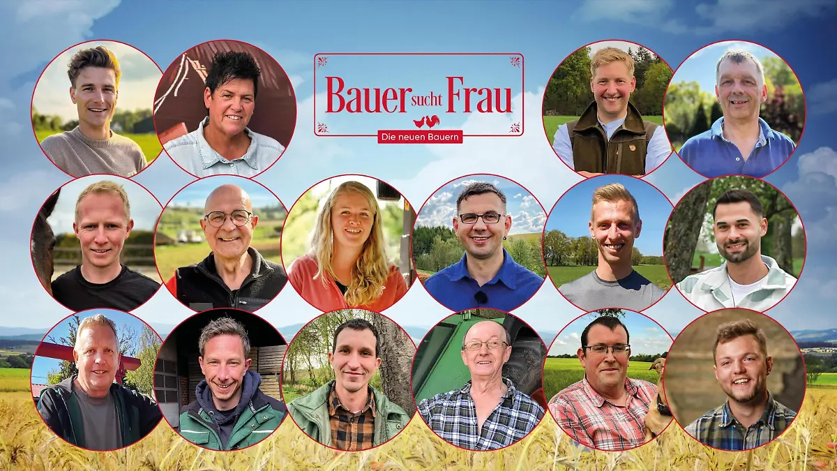 Das sind Inka Bauses neue „Bauer sucht Frau“-Kandidaten 16 Bauern suchen 2025 das Glück