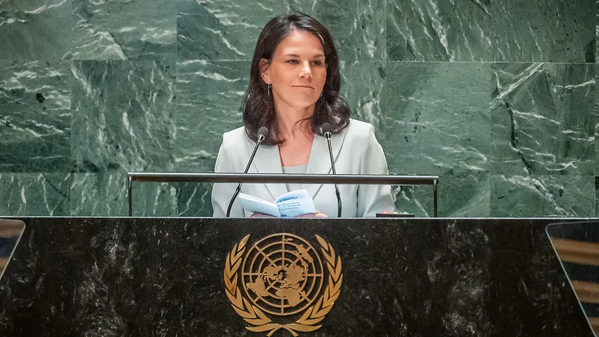 Baerbock kennt ihren designierten neuen Arbeitsplatz noch als Außenministerin. (Archivbild)