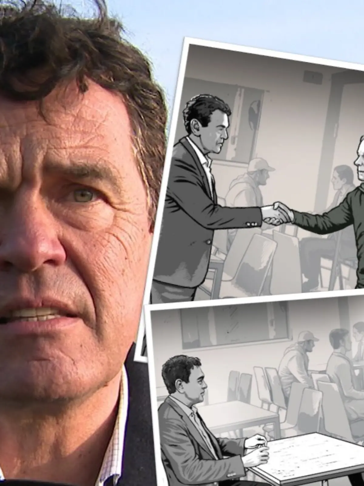 RTL-Reporter Ulrich Oppold traf den Maddie-Verdächtigen Christian B. im Gefängnis.