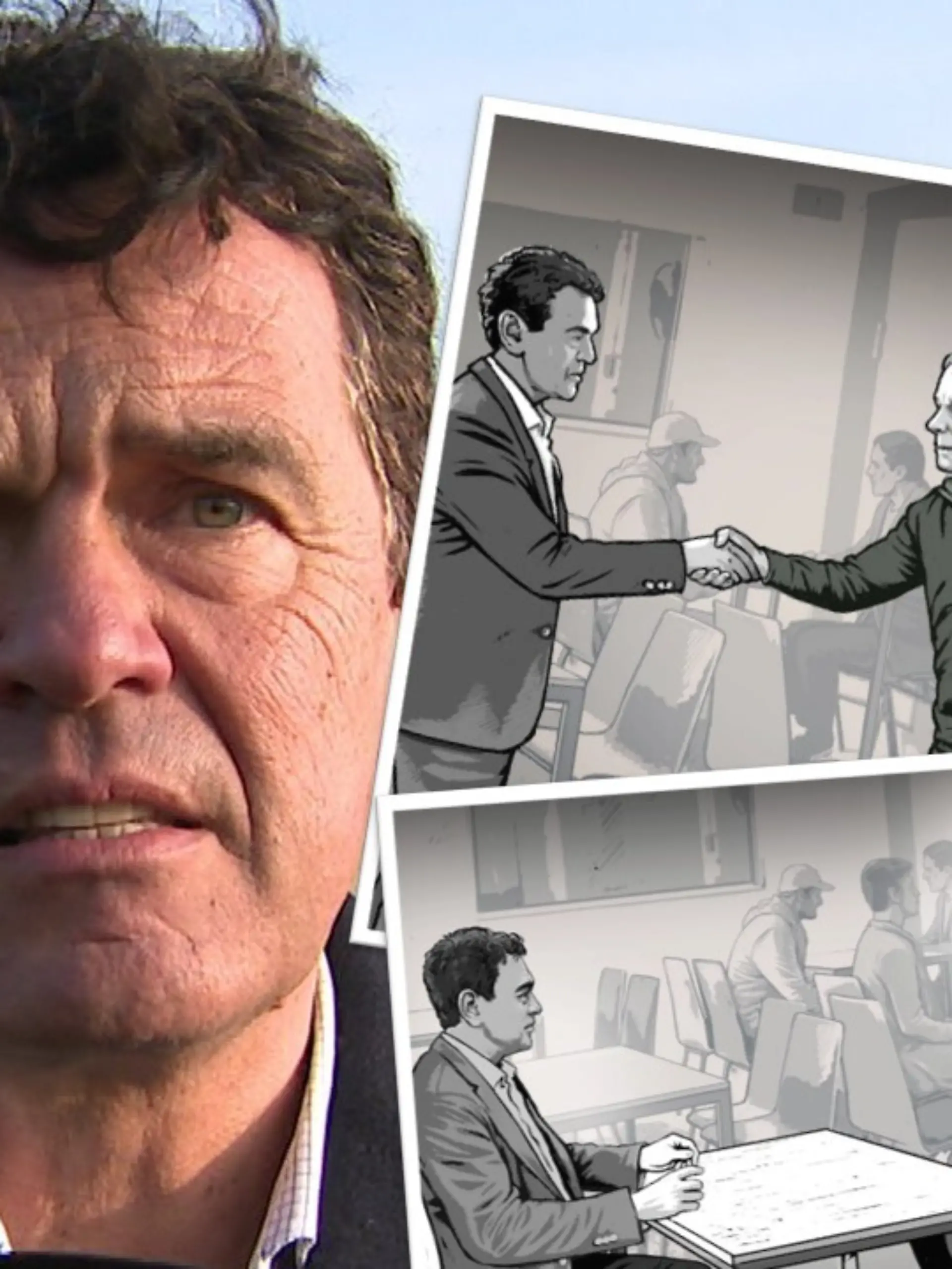 RTL-Reporter Ulrich Oppold traf den Maddie-Verdächtigen Christian B. im Gefängnis.