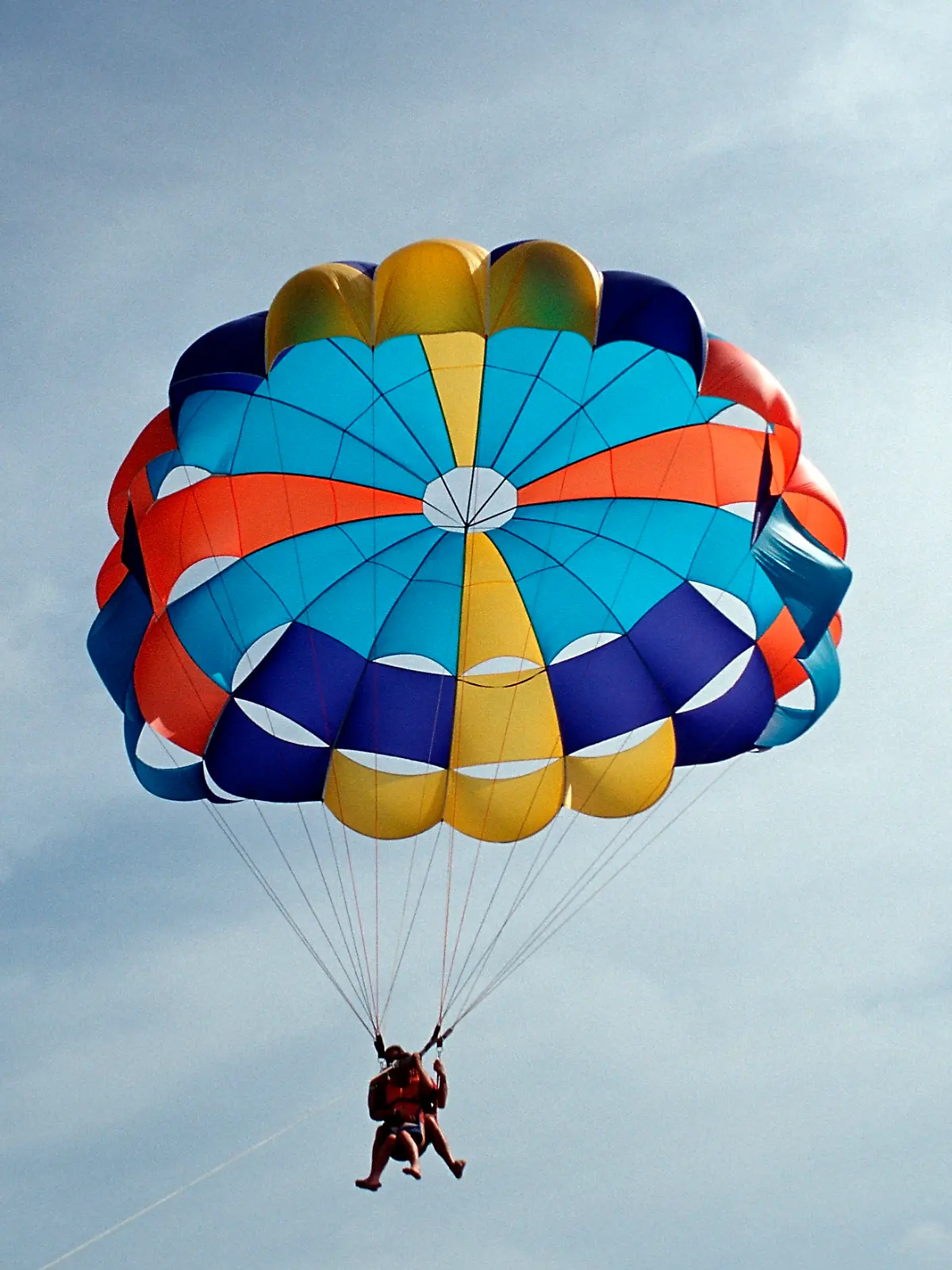 Wegen einer Panikattacke löst Tijana den Sicherheitsgurt beim Parasailing.(Symbolbild)