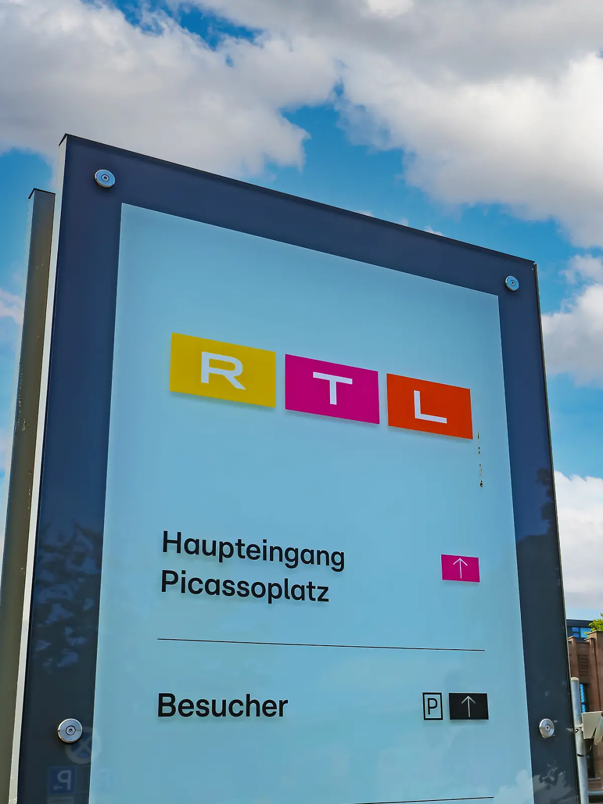 Das RTL-Sendezentrum muss am Mittwoch evakuiert werden.