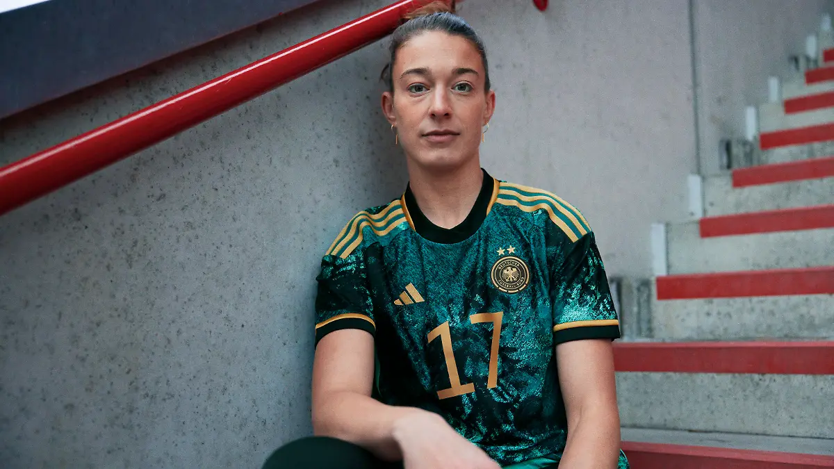 Design für die deutschen Wälder: DFB-Frauen mit neuem Auswärtstrikot