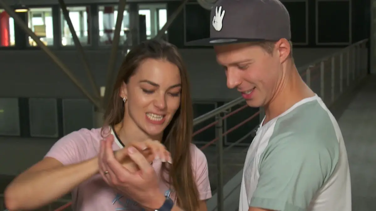 Heftige Auseinandersetzungen im Training Renata & Valentin Lusins Vergangenheit