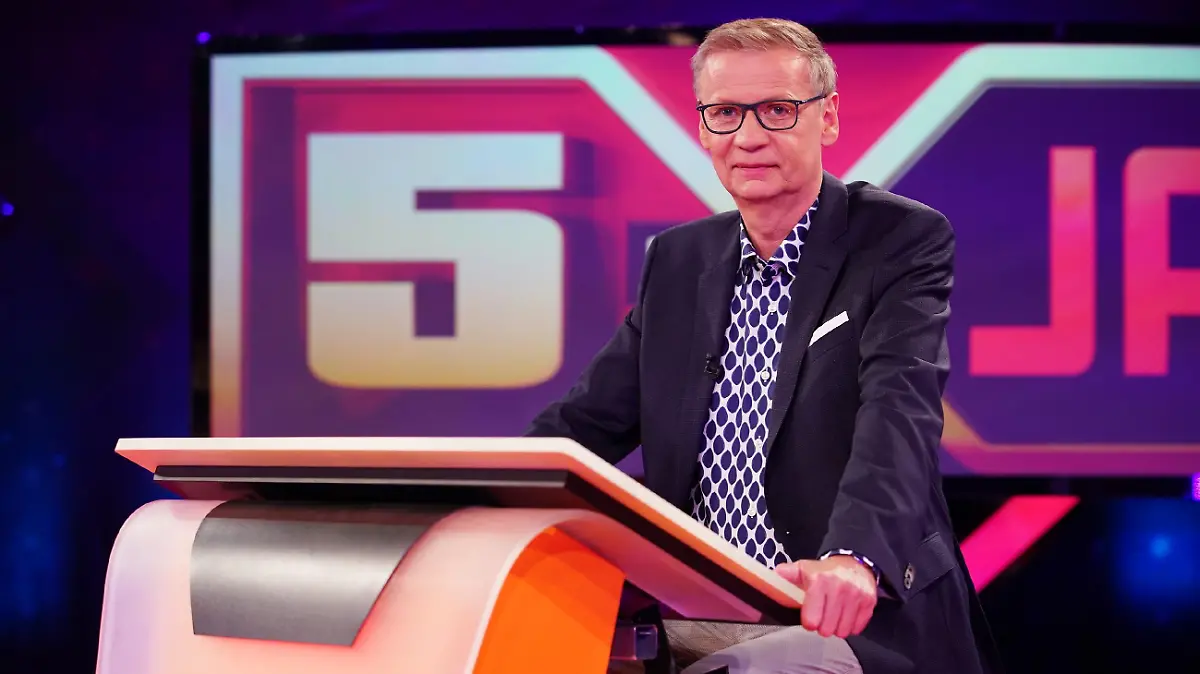 Günther Jauch in der finalen Folge von "5 gegen Jauch"