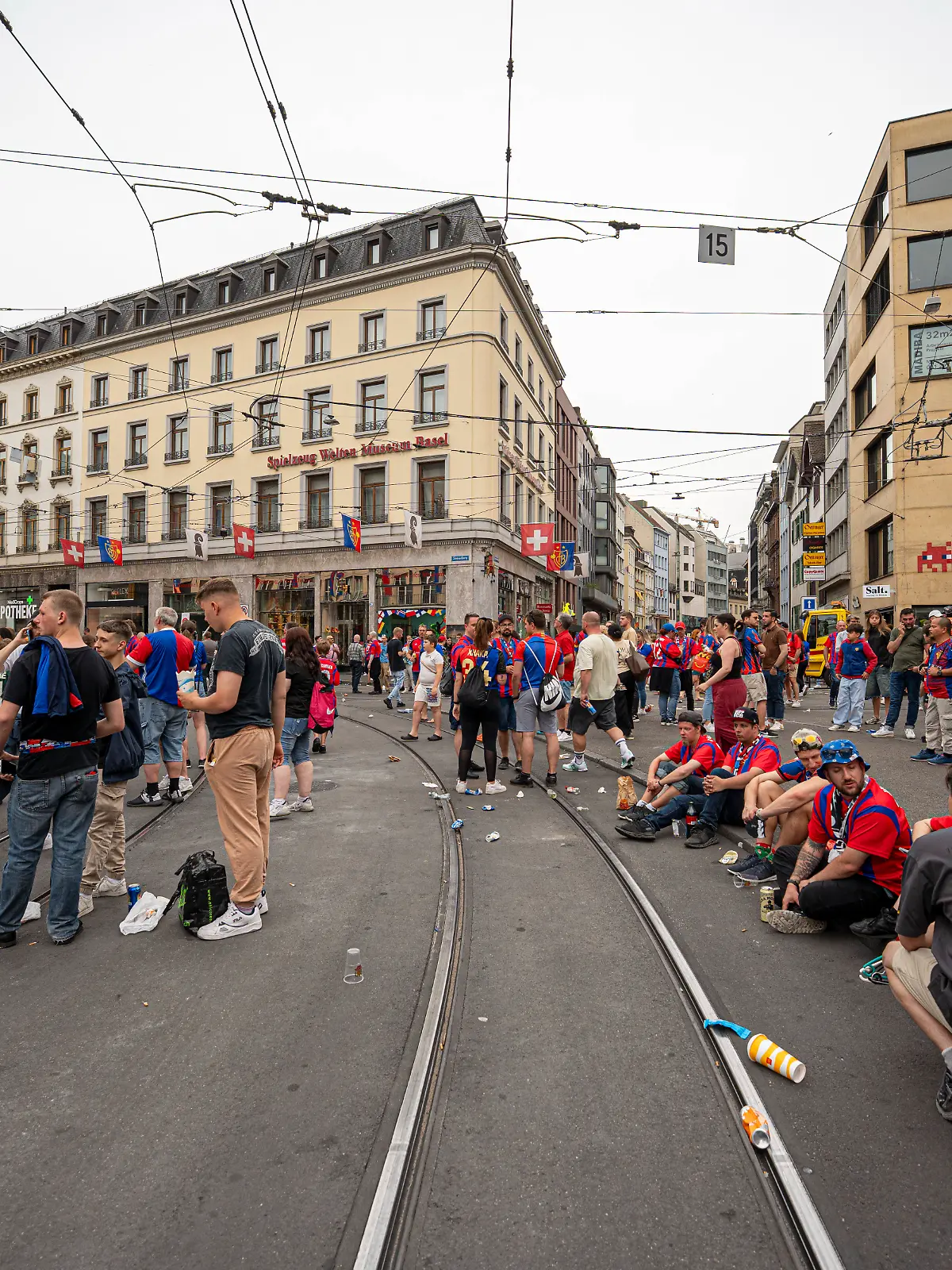 Basel-Fans nach Absage der Pokal-Party