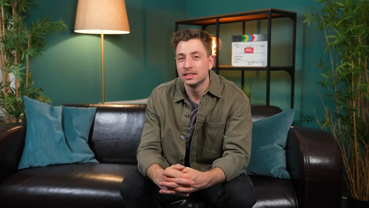 Dominik Flade hat sich am Set direkt wieder wohlgefühlt Kurze Stippvisite bei AWZ