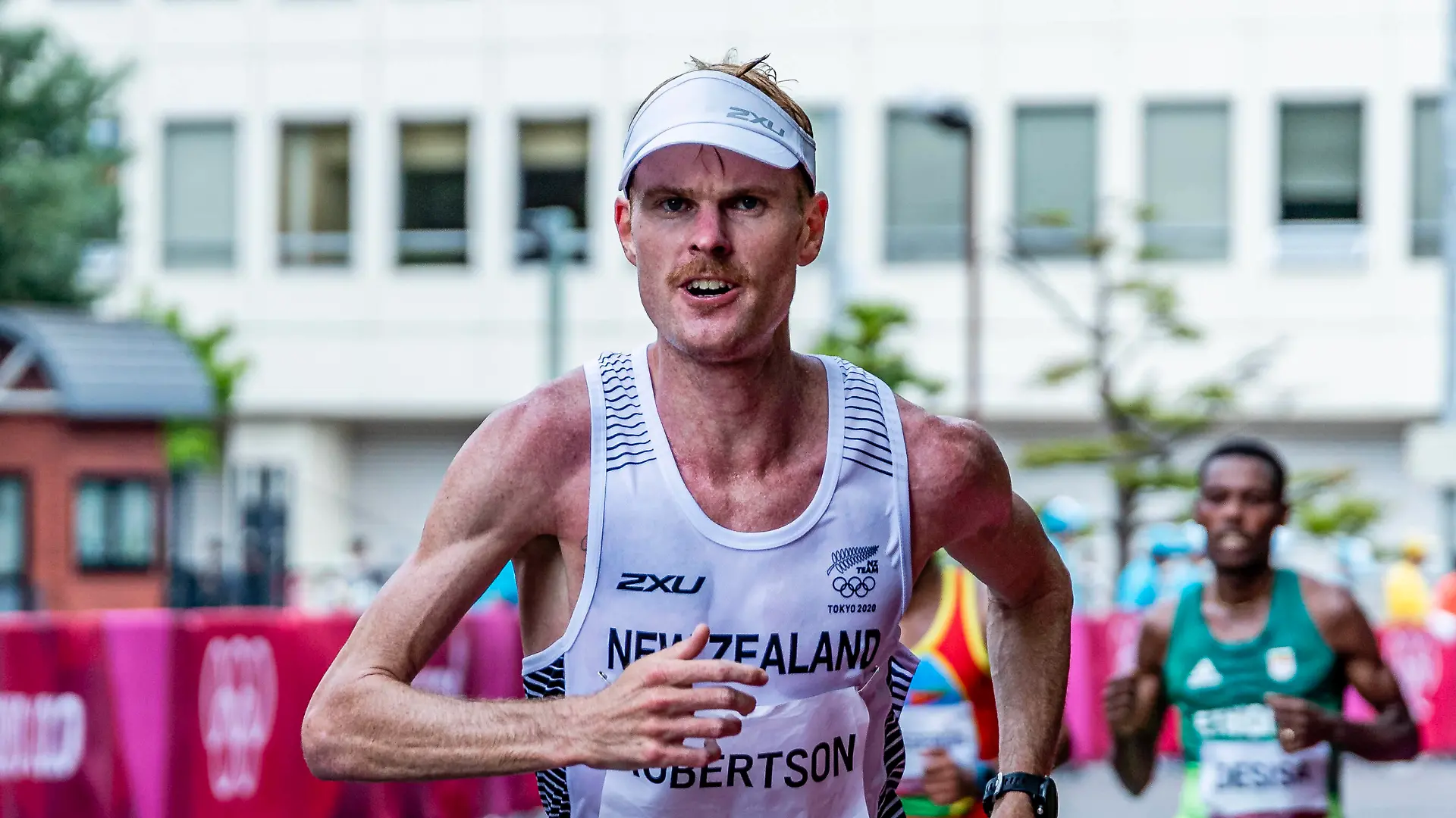 ROBERTSON Zane NZL, AUGUST 8, 2021 - Athletics : Men s Marathon during the Tokyo 2020 Olympic Games, Olympische Spiele, Olympia, OS in Sapporo, Hokkaido, Japan. Noxthirdxpartyxsales PUBLICATIONxNOTxINxJPN 167029690