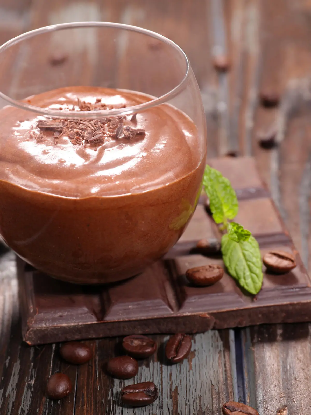 Aus nur zwei Zutaten: Leckeres Schokoladenmousse