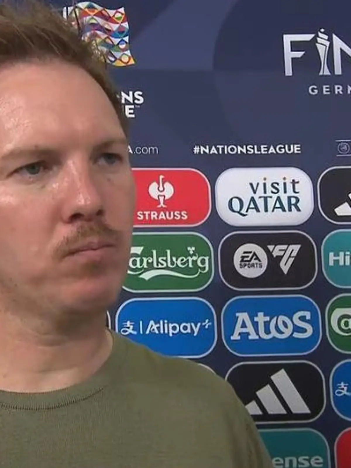 Bild zu: "Nagelsmann sichtlich enttäuscht nach Halbfinal-Aus"