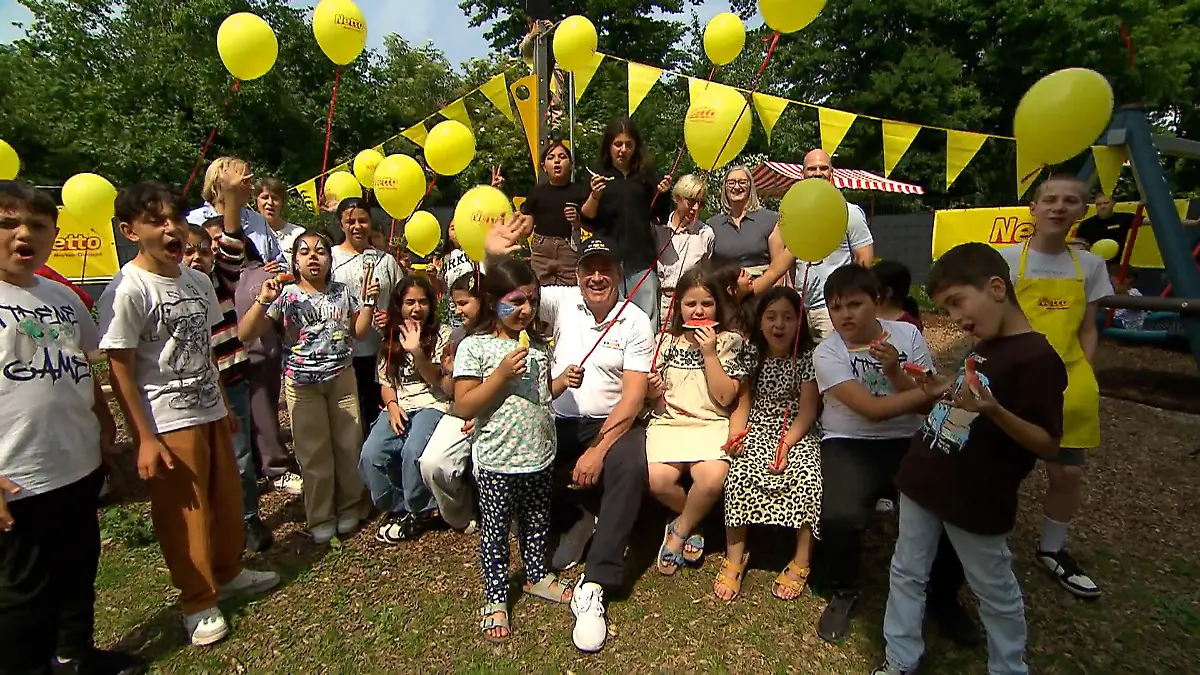 Spenden- und Grillaktion im RTL-Kinderhaus Ahlen Danke Netto Marken-Discount!