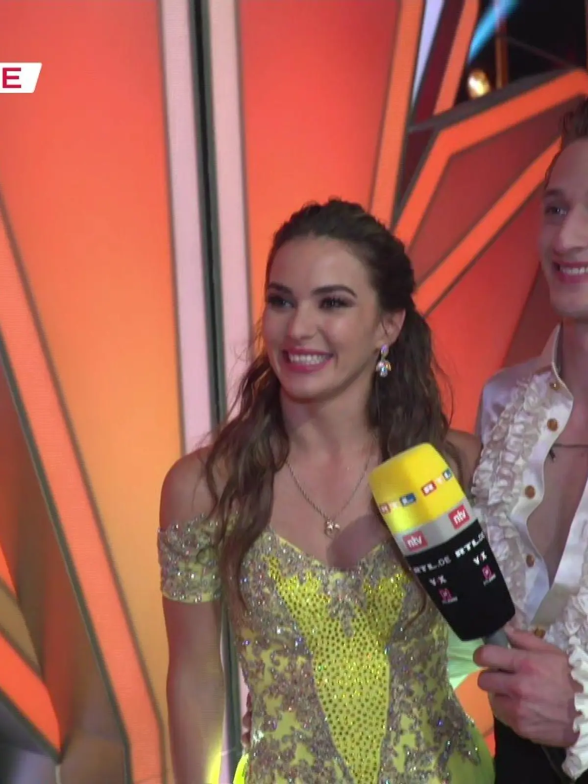 Renata Lusin und Moritz Hans haben im "Let's Dance"-Finale den 2. Platz erreicht.