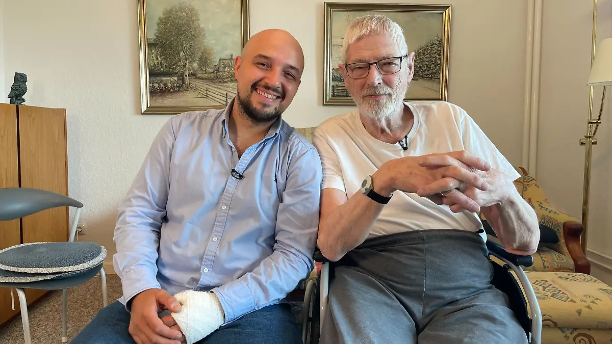 Tamer Temel und Horst Thodt treffen sich im Krankenhaus wieder. 