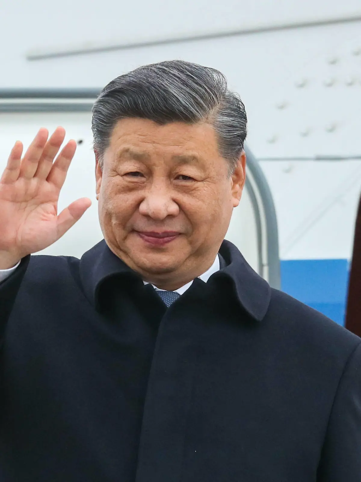 22.03.2023. Russia. Moscow. Chinese President Xi Jinping at Vnukovo-2 airport. The visit to Russia was Xi Jinping s first foreign trip after being re-elected for a third term PetrovxSergey