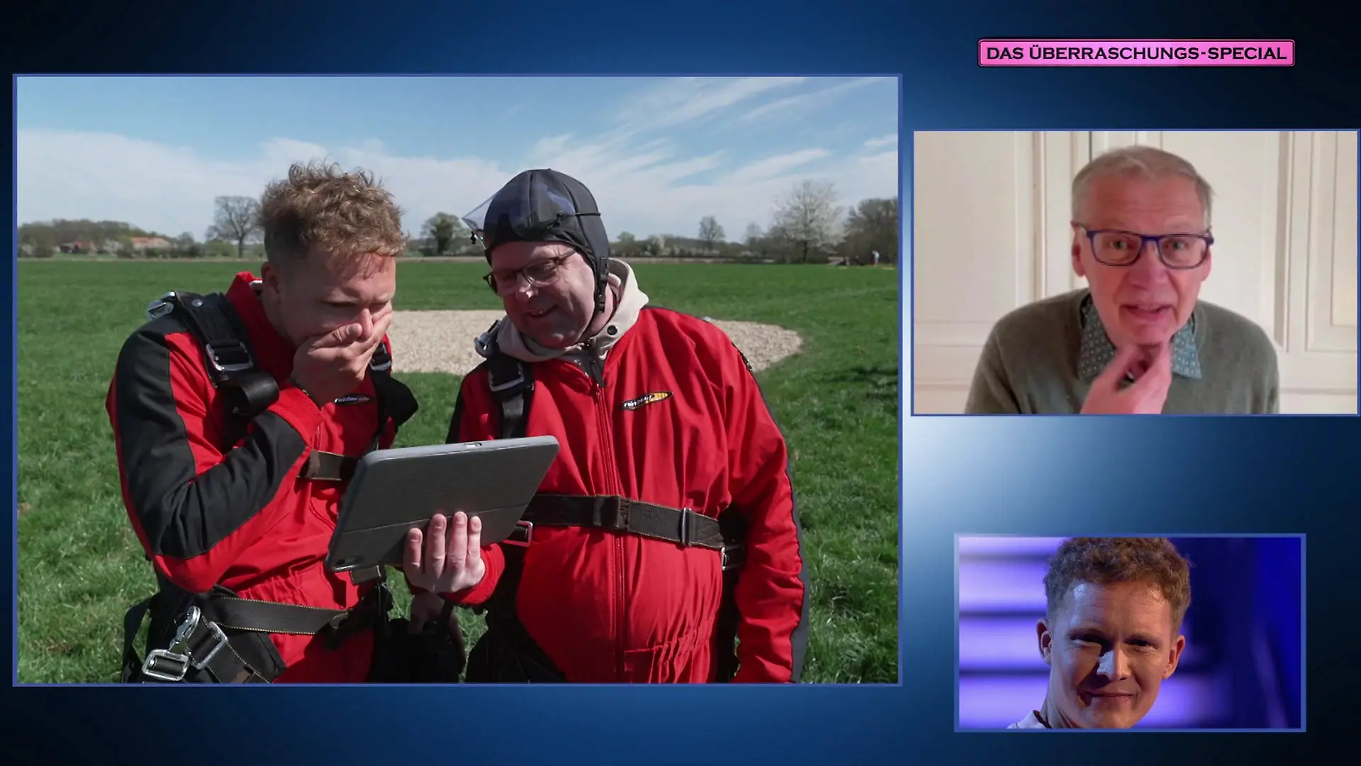 Mit Joker Stefan Landkammer fliegt WWM-Kandidat Jannik Kuhle aus allen Wolken