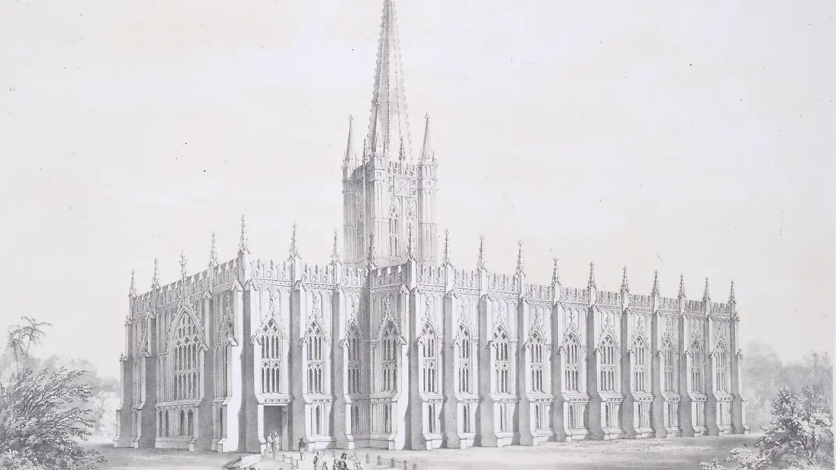 Hier beginnt das blutige Drama: Vor der St. Paul’s Cathedral in London wird Priester John Forde im Jahr 1337 brutal ermordet.