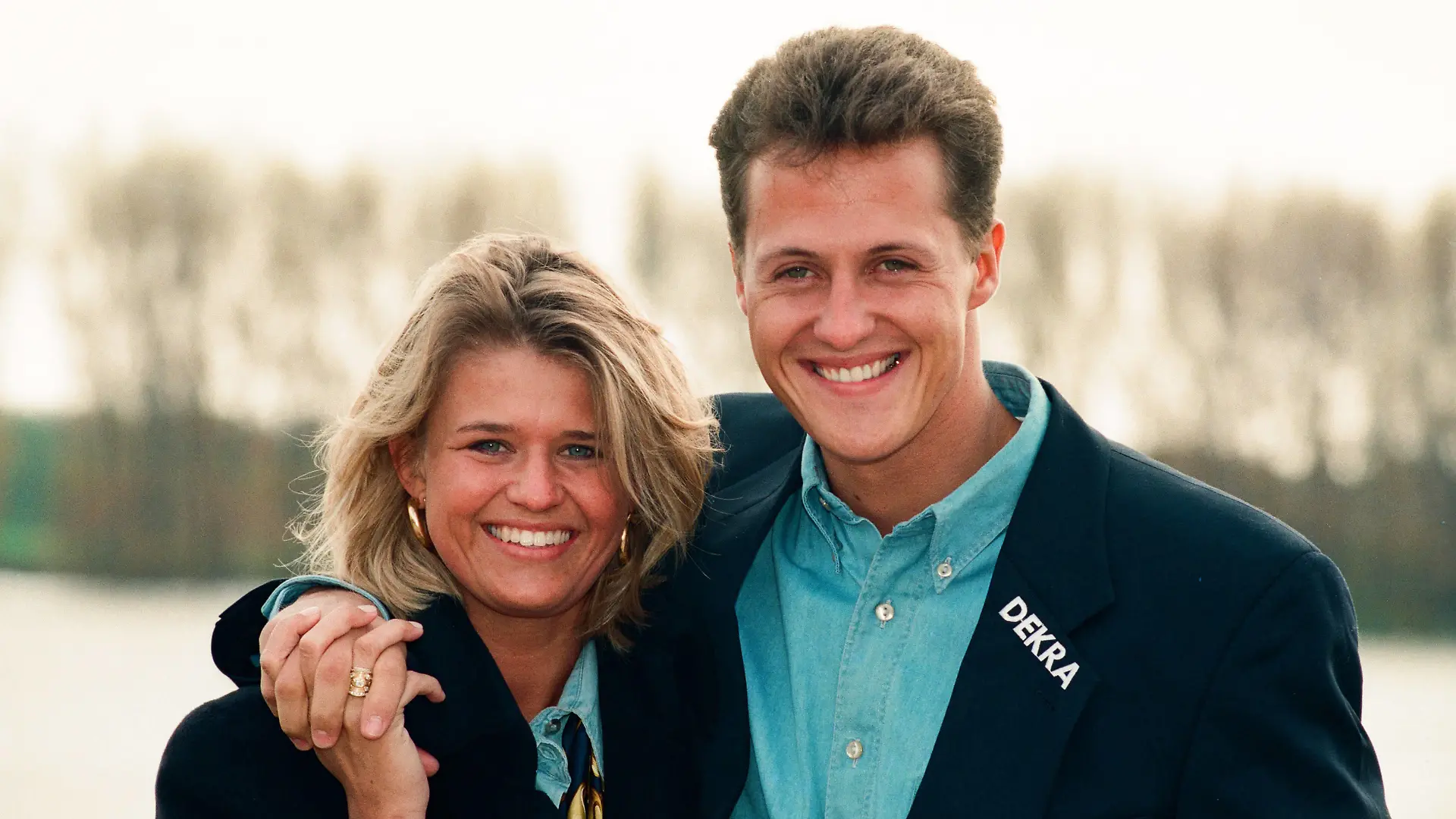 Michael Schumacher mit Ehefrau Corinna *** Michael Schumacher with wife Corinna