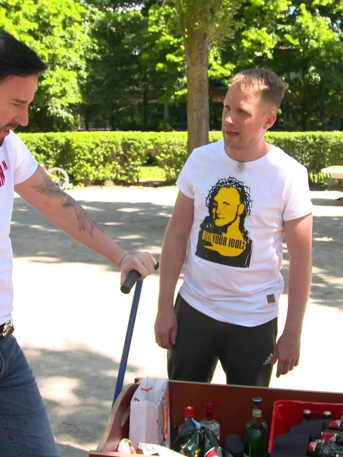 Michael Wendler und Oliver Pocher: Vatertagssaufen