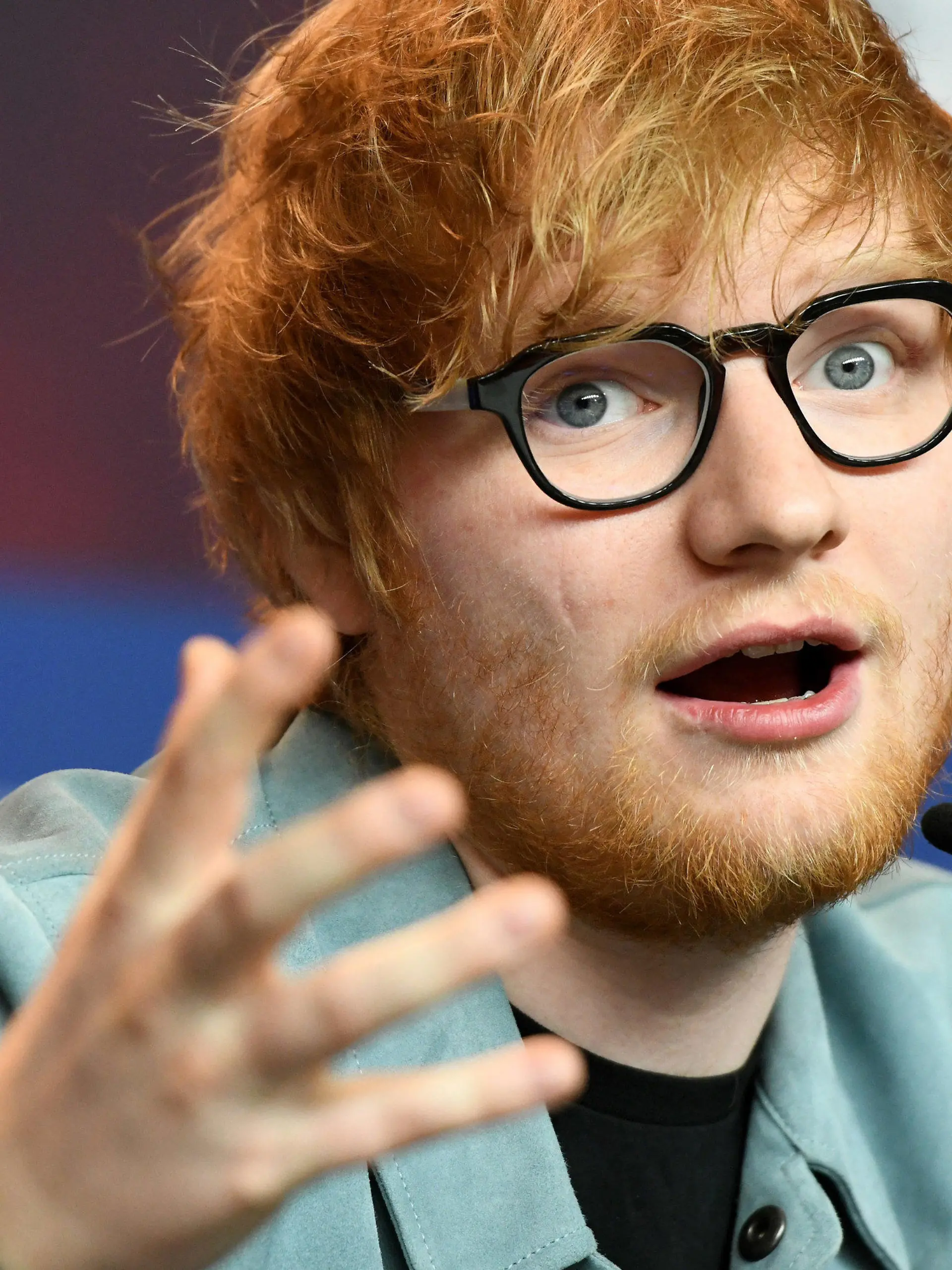 ARCHIV - 23.02.2018, Berlin: Berlinale, Pressekonferenz, "Songwriter": Der Sänger Ed Sheeran. Für das Ed-Sheeran-Konzert in Düsseldorf gibt es keine politische Mehrheit im Stadtrat. Nach den Grünen hat am Montagabend auch die Ratsfraktion der CDU entschieden, das Mega-Event auf einem Messeparkplatz abzulehnen. Foto: Maurizio Gambarini/dpa +++ dpa-Bildfunk +++