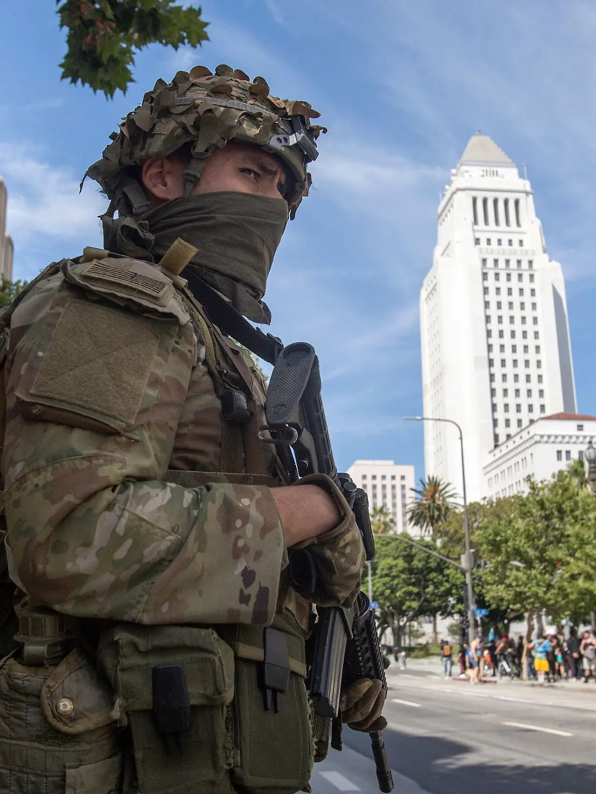 Bild zu: "Proteste in Los Angeles: Trump schickt Nationalgarde"