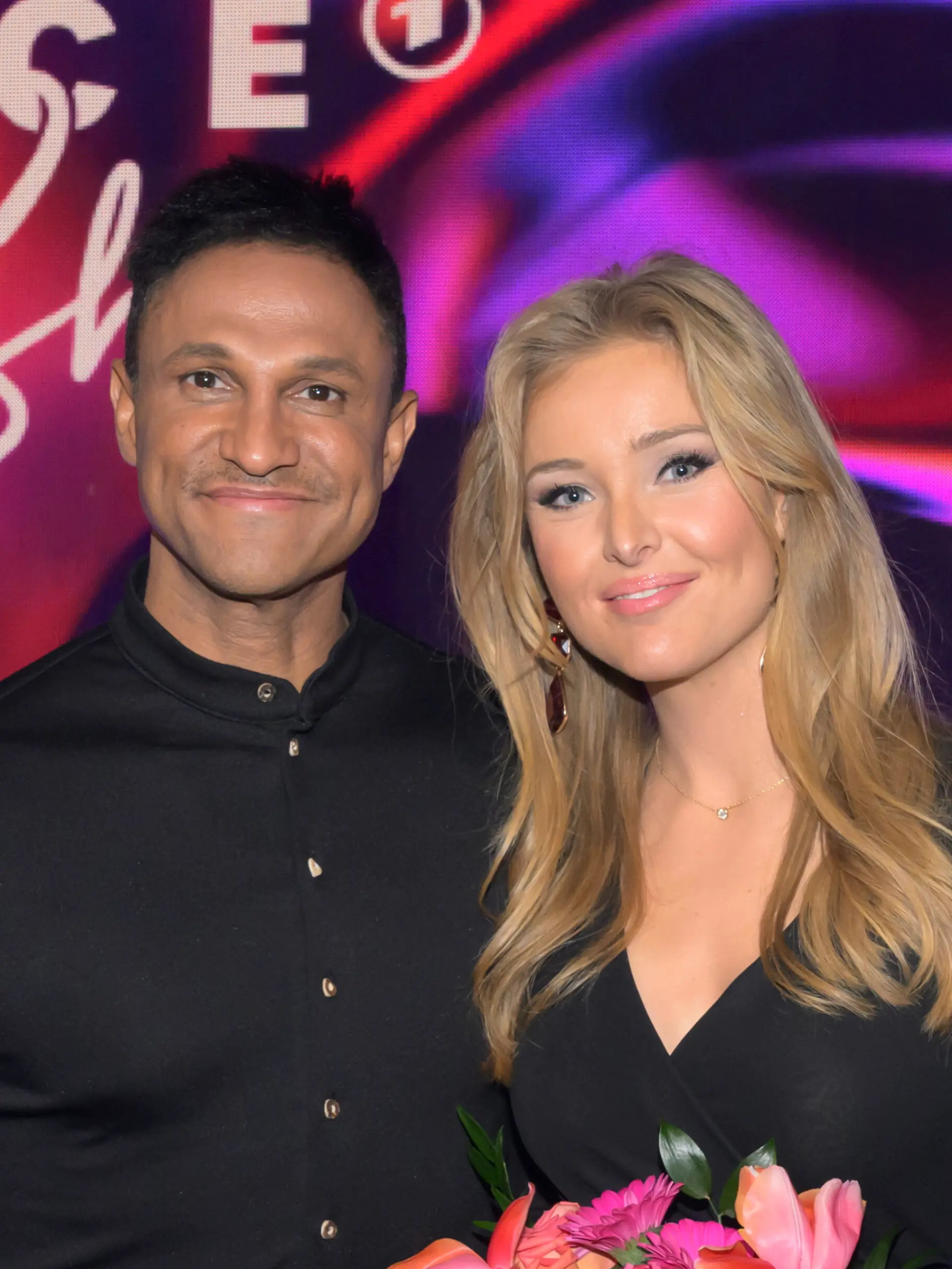 Daniel und Patrice Aminati bei der Aufzeichnung der „Beatrice Egli Show” 2025.