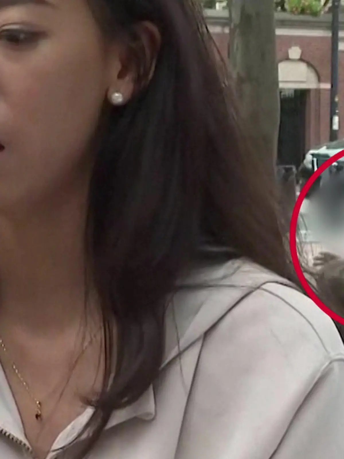 Bild zu: "Mitten im Interview! Studentin spricht über Einheit – hinter ihr fliegen die Fäuste"