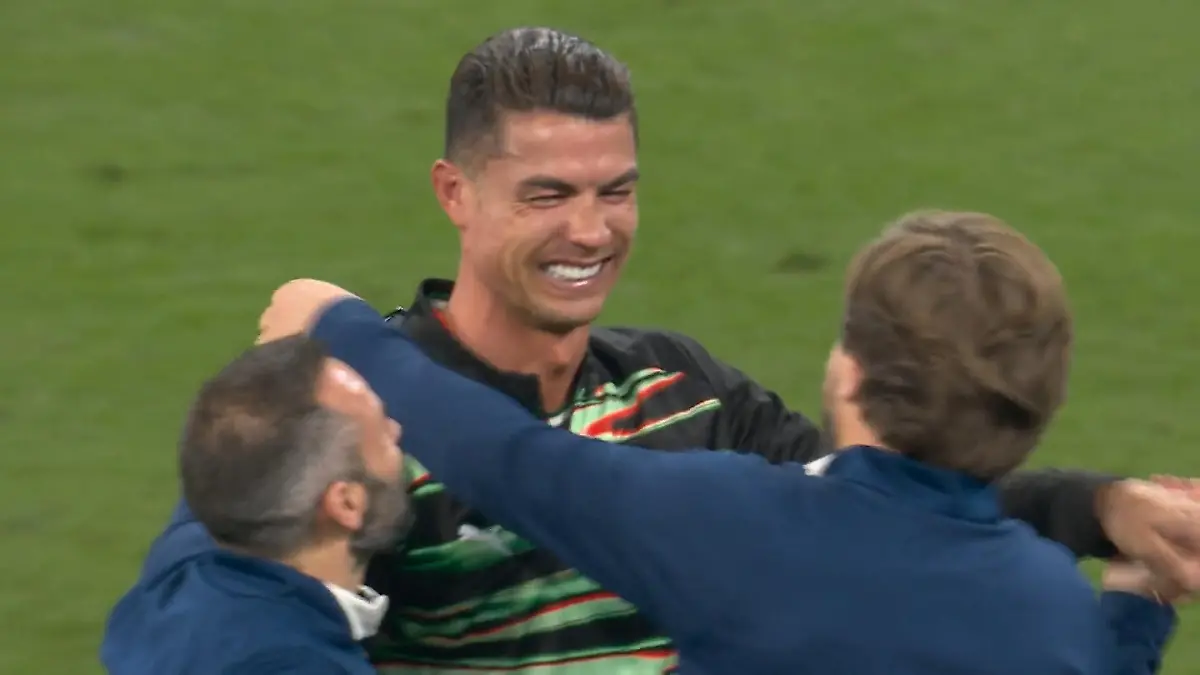 Ronaldo kann die Tränen nicht halten Superstar voller Emotionen!