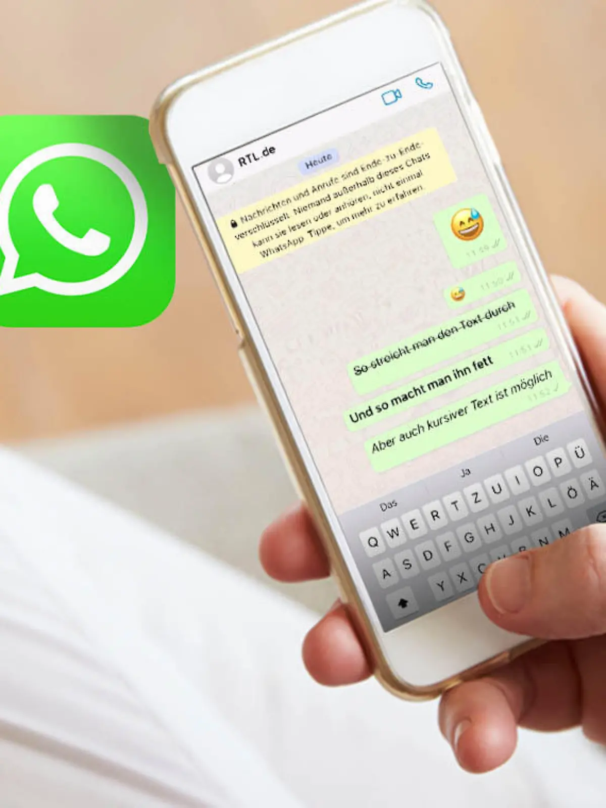 Schon gewusst? Das passiert, wenn Sie bei WhatsApp Sternchen um Emojis setzen