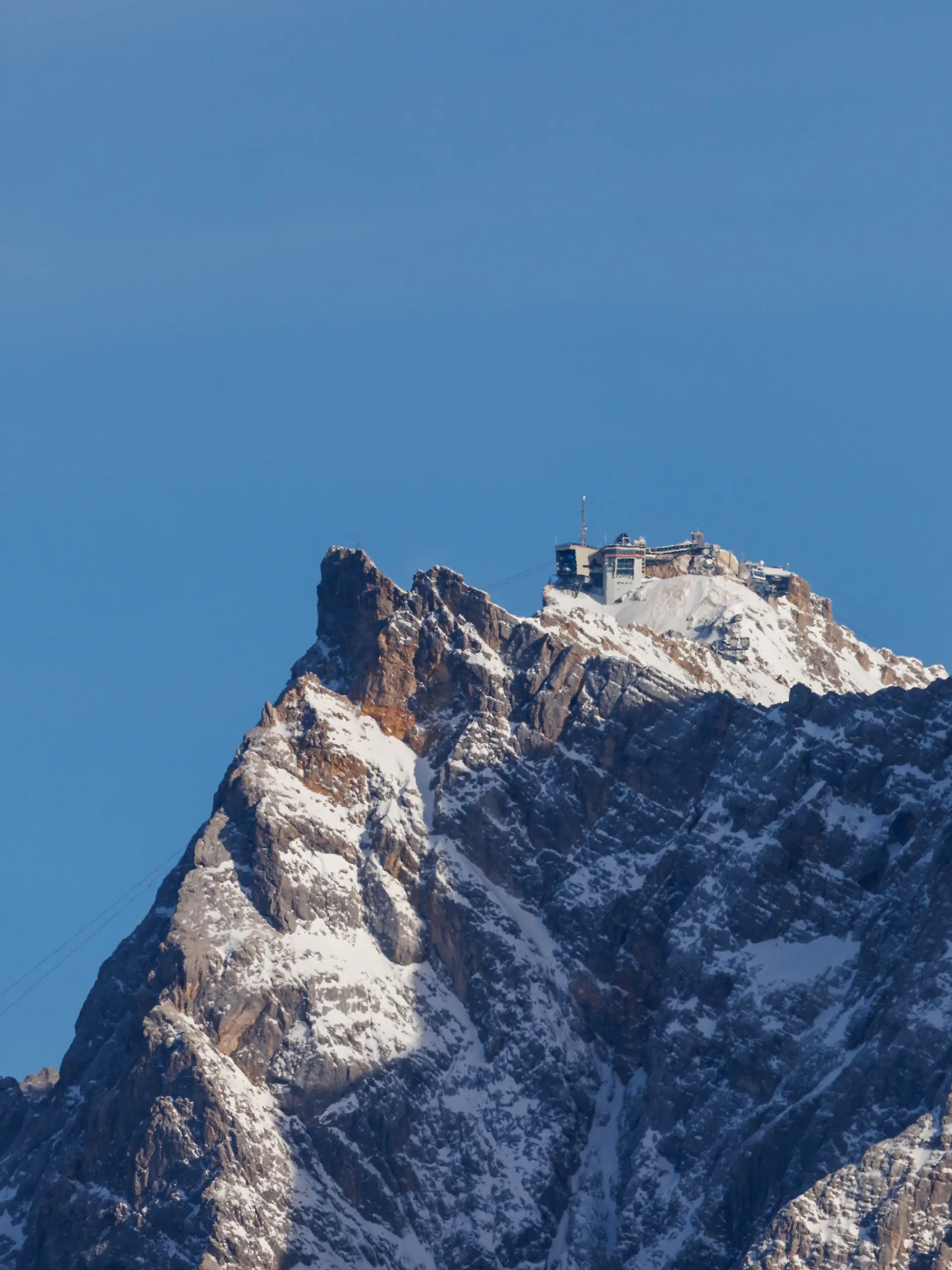 Zugspitze von Österreich aus gesehen