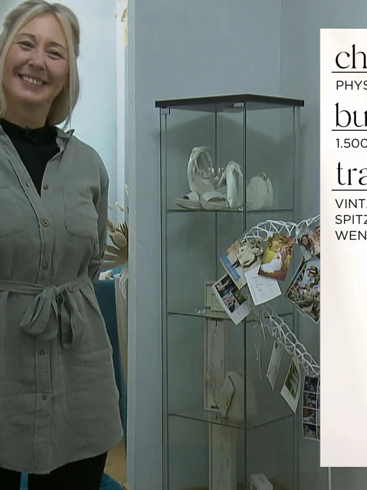 Bild zu: "Braut Christina mag es verspielt"