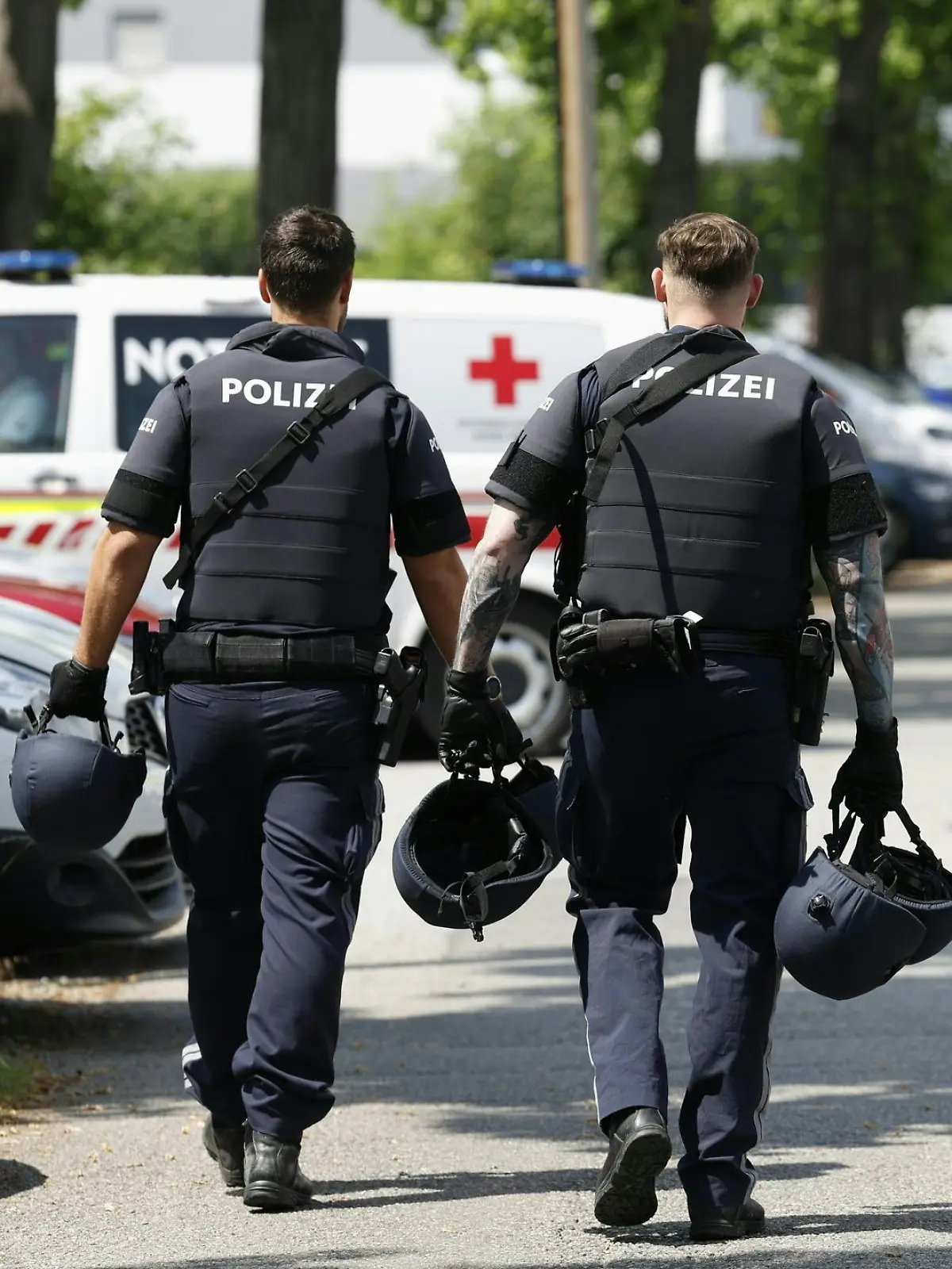 Die Polizei ist an einem Grazer Gymnasium wegen Amokalarm im Einsatz.