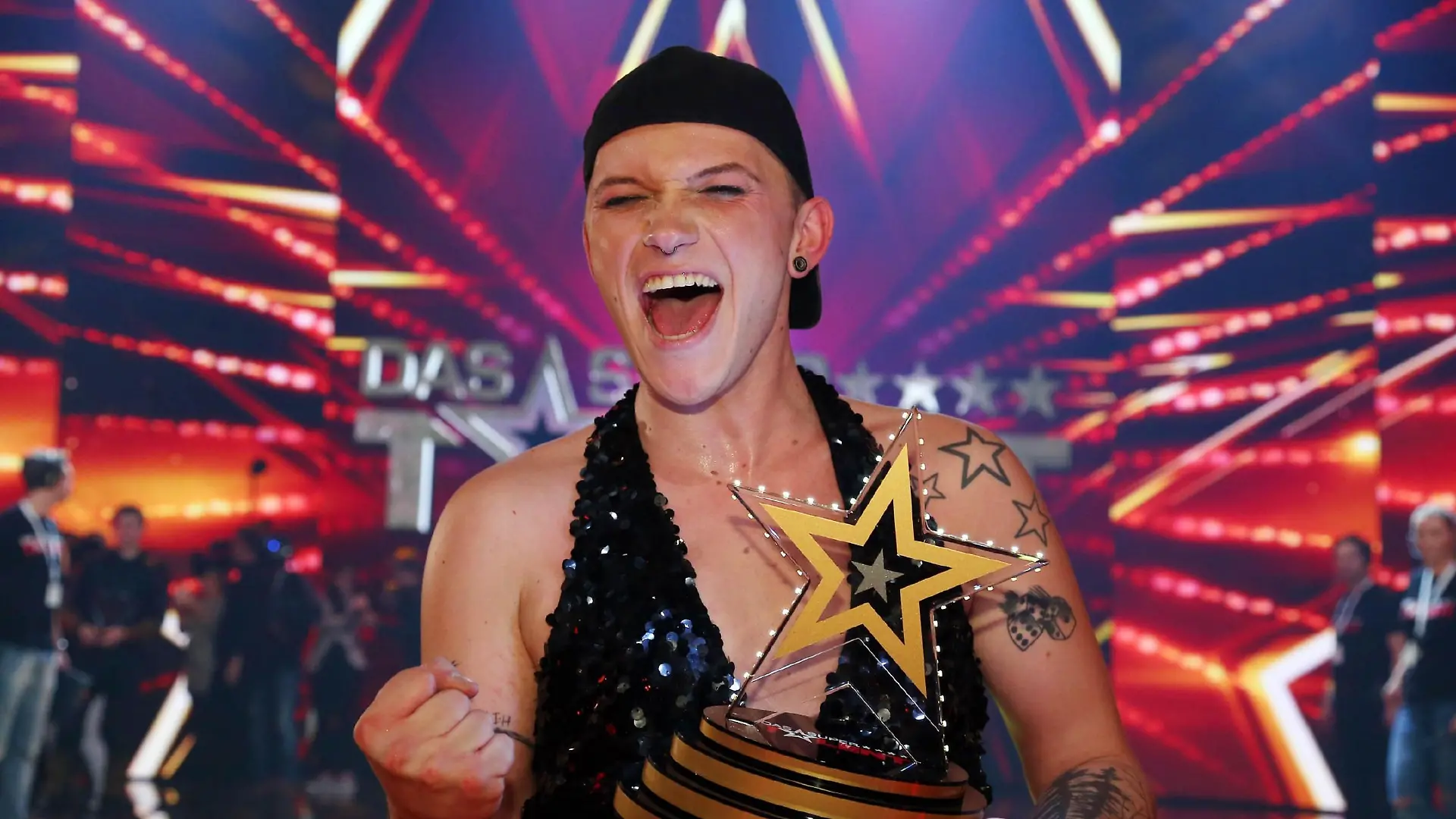 Marcel Kaupp / "Marcella Rockafella" ist das "Supertalent 2014". Verwendung der Bilder für Online-Medien ausschließlich mit folgender Verlinkung:"Alle Infos zu "Das Supertalent" im Special bei RTL.de: www.rtl.de/cms/sendungen/supertalent.html